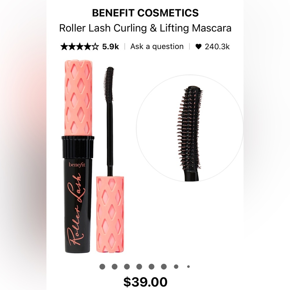 Benefit Roller Lash Mascara - Black